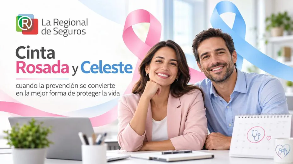 Cinta Rosada y Celeste